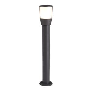 Searchlight Tucson Outdoor Post Grey Metal & Polycarbonate