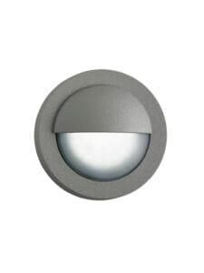 Searchlight Bangor Outdoor Wall Light Grey Metal & Polycarbonate