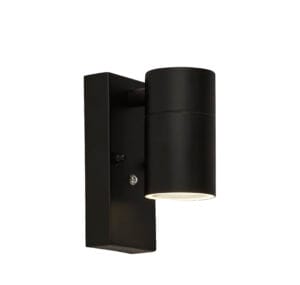 Searchlight Rochester Outdoor Wall Light Black Metal