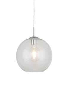 Searchlight Balls Pendant Chrome Metal & Glass