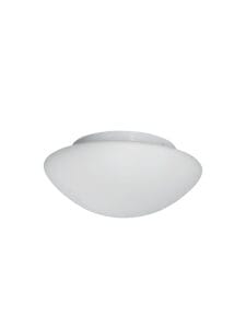 Searchlight Tokyo 3Lt Flush White Metal & Opal Glass