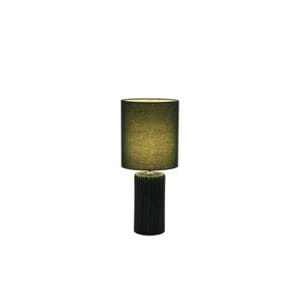 Searchlight Groove 1Lt Table Lamp Olive Green with matching Shade