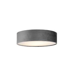 Searchlight Drum 2Lt Flush Grey Velvet