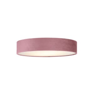 Searchlight Drum 3Lt Flush Pink Velvet