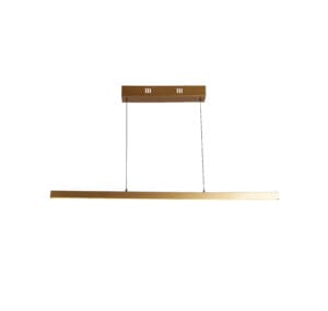 Searchlight Layla Gesture Control Pendant Gold Metal & Opal Acrylic