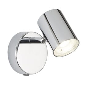 Searchlight Rollo Spotlight Wall Light Chrome Metal