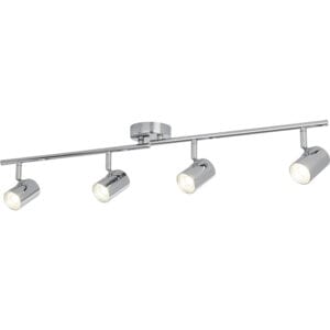 Searchlight Rollo 4Lt Split Bar Spotlight Chrome Metal