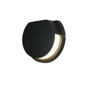 Searchlight Chiswick LED Outdoor Wall Light Black