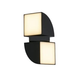 Searchlight Dakota LED Outdoor Wall Light Black