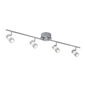 Searchlight Bubbles 4Lt Split Bar Spotlight Chrome & Bubble Acrylic