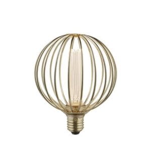Searchlight Globe Lamp Gold Metal (4.5W 4000K)