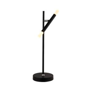 Searchlight Wands LED Table Lamp Black Metal & Acrylic