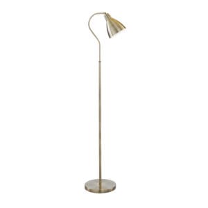 Searchlight Adjustable Floor Lamp Antique Brass