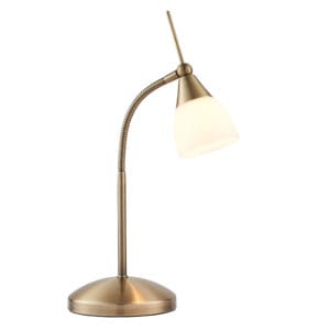 Endon Range Touch Table Lamp (Antique Brass)