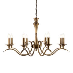 Endon Kora 8lt pendant (Brass)