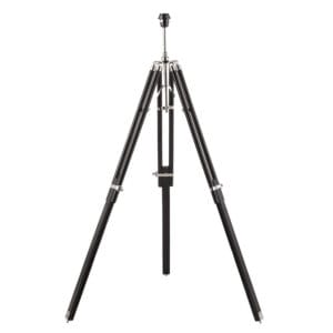 Endon Lighitng Tripod Base Only Floor Lamp (Dark Wood)