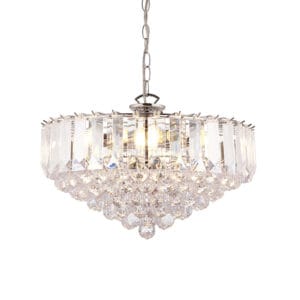 Endon Fargo 6lt Pendant (Polished Chrome)