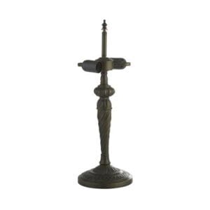 Searchlight Tiffany Table Lamp Base Only Antiq Bze/Blk 706642