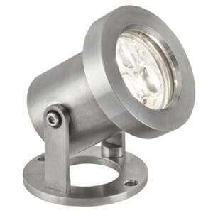 Searchlight Spikey LED Outdoor Spotlight  Stainless Steel IP65
