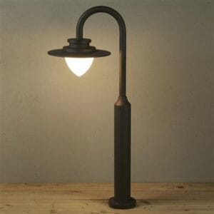 Searchlight Texas 800mm 8W Bollard Graphite