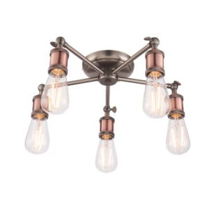 Endon Hal 5lt Semi Flush 40W