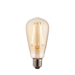 Endon E27 LED filament pear