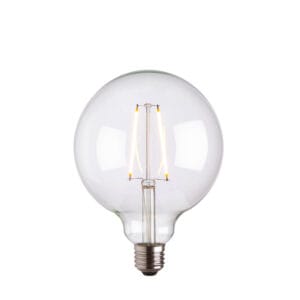 Endon E27 LED filament globe 125mm dia