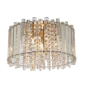 Endon Hanna 4lt Flush Chrome Dimmable
