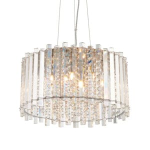 Endon Hanna 5lt Pendant Chrome Dimmable