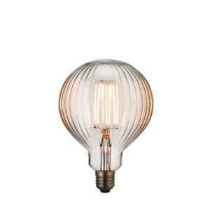 Endon Ribb E27 LED filament 125mm dia