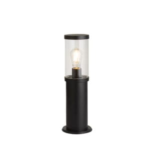 Searchlight Bakerloo Outdoor Post Black Metal & Polycarbonate
