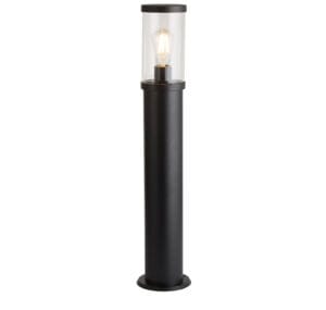 Searchlight Bakerloo Outdoor Post Black Metal & Polycarbonate