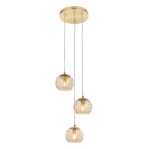 Endon Dimple 3lt Pendant