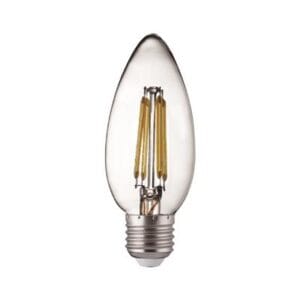 Searchlight E27 LED Filament Candle Lamp 6W 540Lm Warm White