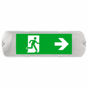 Kosnic MUL0105 Mulu Standard/Self-test IP65 LED Emergency Bulkhead Exit Sign