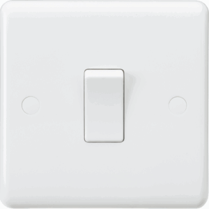 Knightsbridge White 10AX 1G DP Switch