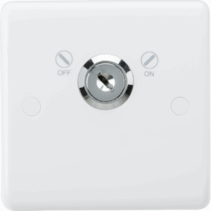 Knightsbridge White 20A DP Lockable Switch
