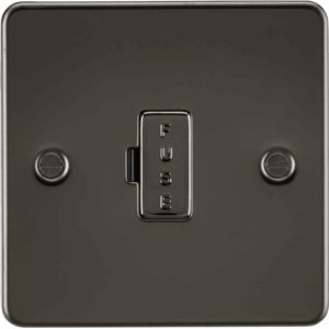 Knightsbridge Gunmetal 13A Fused Spur Unit