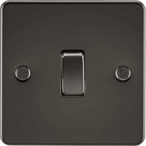 Knightsbridge Gunmetal 20A 1G DP Switch