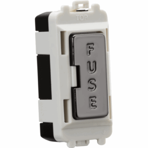 Knightsbridge Black Nickel 13A fused module