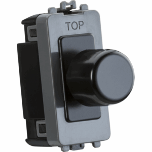 Knightsbridge Matt Black 2-way 10-150W (5-150W LED) Intelligent Dimmer