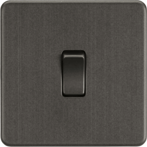 Knightsbridge Smoked Bronze 10AX 1G DP Switch