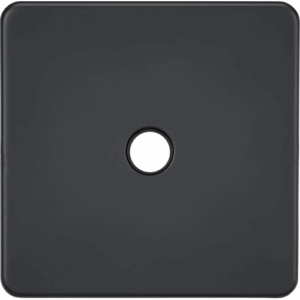 Knightsbridge Anthracite 20A Flex Outlet Plate