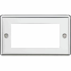 Knightsbridge Polished Chrome 4G Modular Faceplate