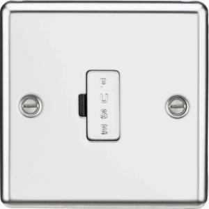 Knightsbridge Polished Chrome 13A Fused Spur Unit