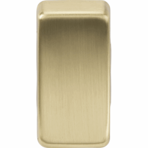 Knightsbridge Brushed Brass Switch cover