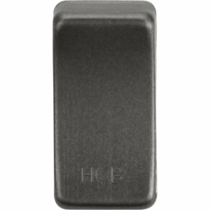 Knightsbridge Smoked Bronze Switch cover marked HOB