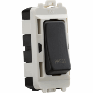 Knightsbridge Anthracite 20AX 2 way retractive SP module (marked PRESS)