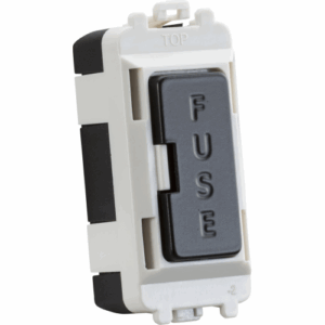 Knightsbridge Matt Black 13A fused module
