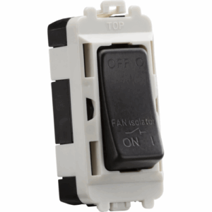 Knightsbridge Smoked Bronze 10A Fan Isolator Module